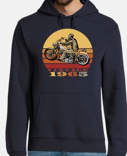 Motociclista vintage