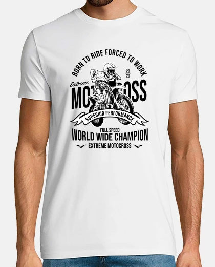 T-shirt motocross