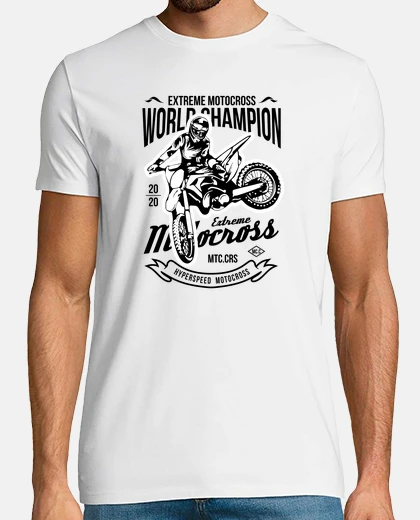 T-shirt motocross