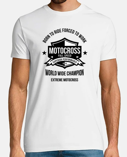 T-shirt motocross