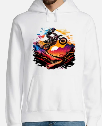 Felpa motocross tostadora