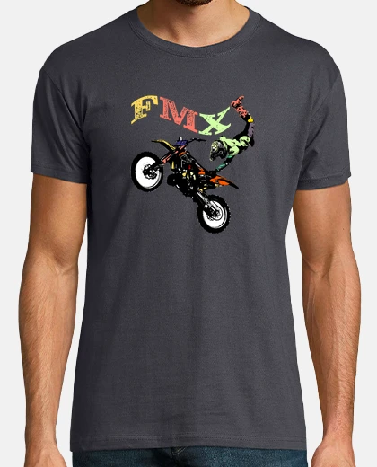 T-shirt motocross fmx