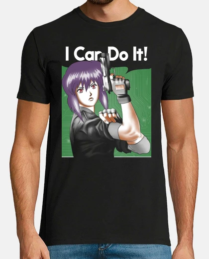 Camiseta Motoko can do it