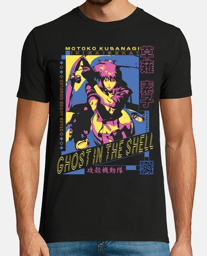 Camiseta Motoko Kusanagi V4 IKIGAISEKAI