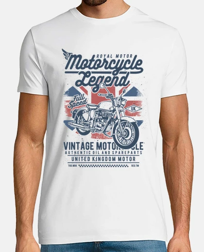 T-shirt motorcycle legend