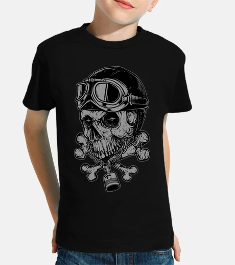 Ropa motorista de calavera