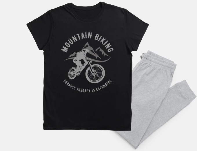 Pyjama Mountain Biking Therapy