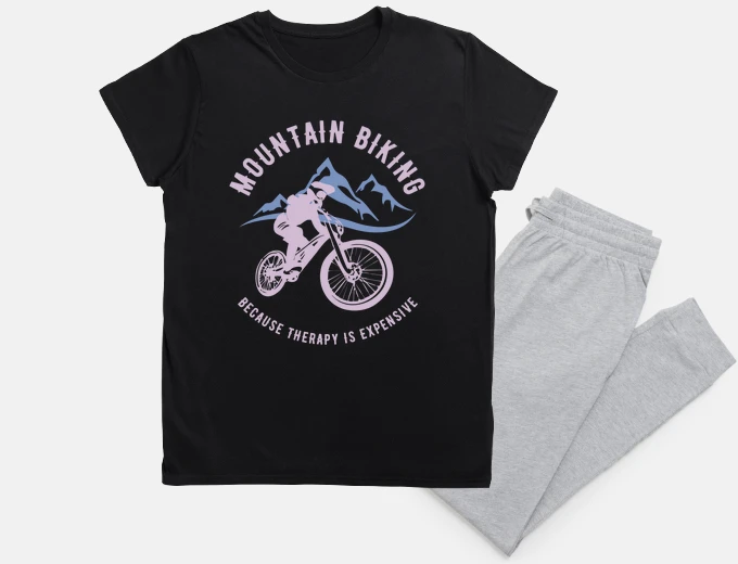 Pyjama Mountain Biking Therapy