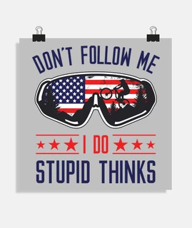 Mountain Bike Usa American Flag MTB
