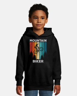 mountain biker vintage cyclist