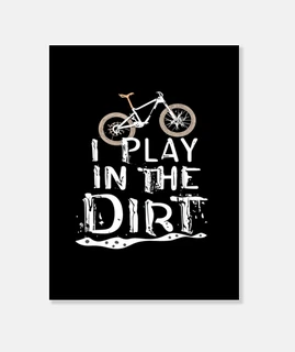 mountainbike gioco nella terra