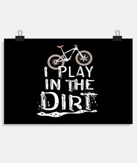 mountainbike gioco nella terra