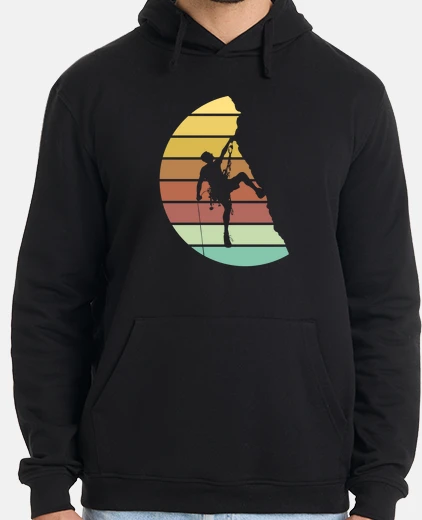 Hoodie mountaineering gift vintage
