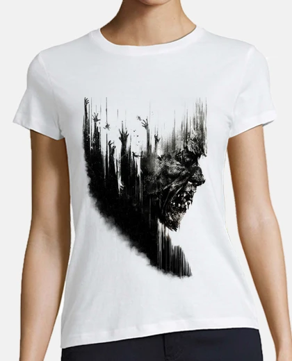 Tee-shirt mourir la lumière (conception 4)