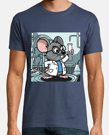 T-shirt mouse chemist laboratory