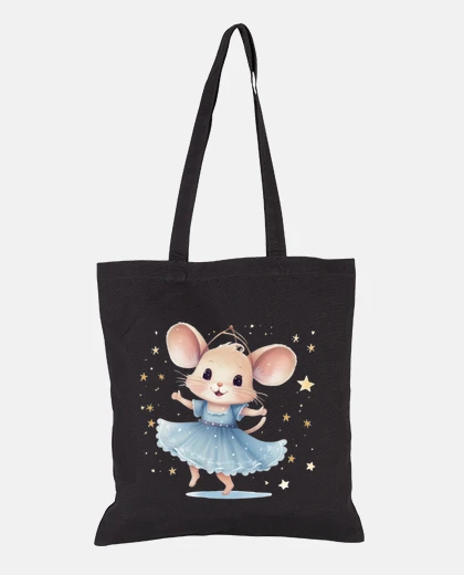 Bag mouse little child dancing student handbag tote