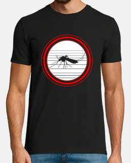 moustique chemise moustique tee moustique amant cadeau mince mouche longue jambe avec des larves aqu