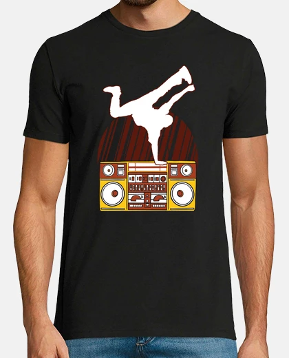 Tee-shirt mouvement de breakdancer