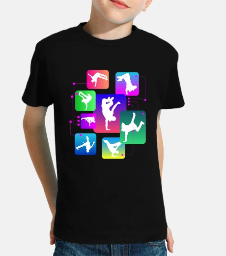 Ropa movimientos de breakdance bailarín hiph