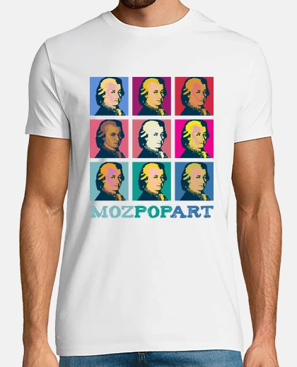 Camiseta Moz-pop-art