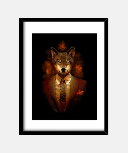Framed mr. howl