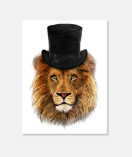 Póster Mr Lion