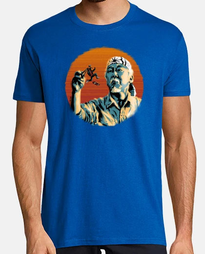 Mr. Miyagi & Marty McFly camiseta