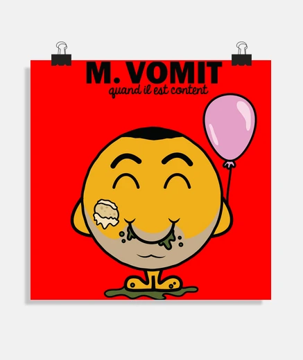 Poster MR VOMIT