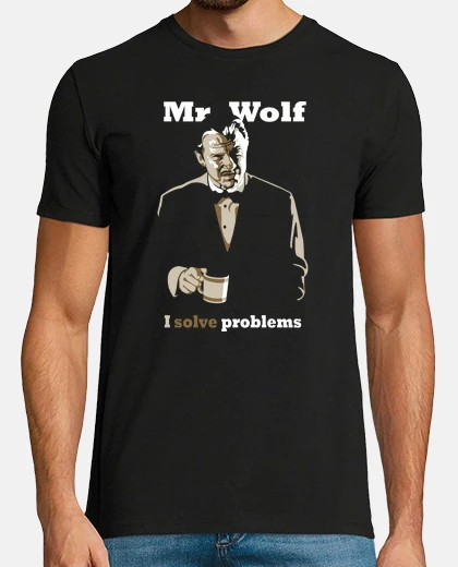 Camiseta Mr. Wolf - I Solve Problems (Pulp Fiction)
