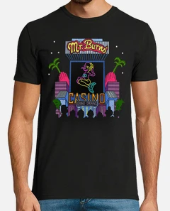 Mr burns casino t shirt Clearance