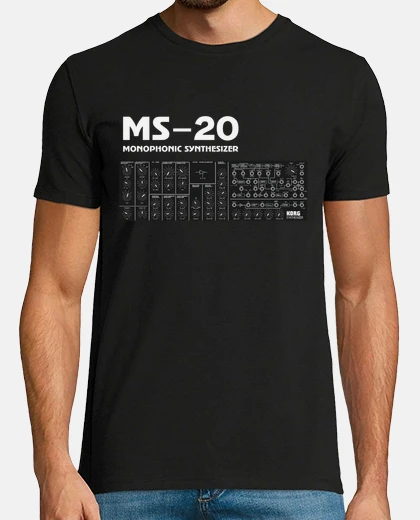 T-shirt ms-20 synth analogico
