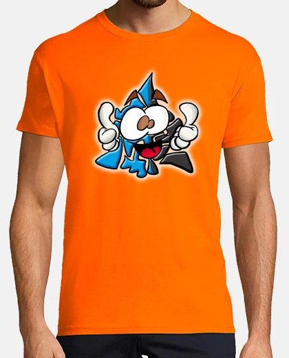 T-shirt mschifotte chakry blu recolor