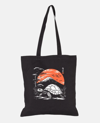 Bag Mt Fuji Sunset Wildlife Silhouette