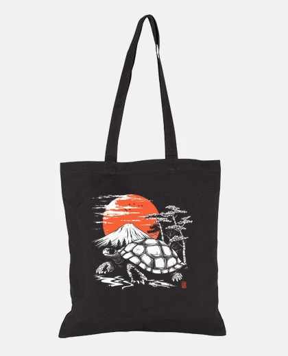 Bag Mt Fuji Sunset Wildlife Silhouette