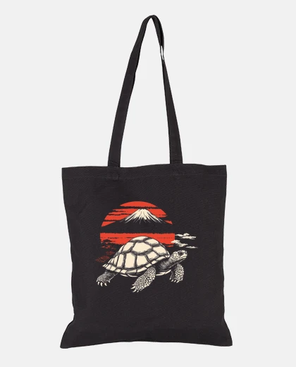Bag Mt Fuji Sunset Wildlife Silhouette