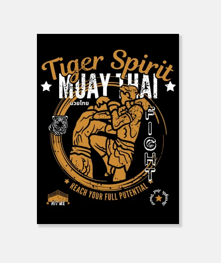 Lienzo Muay Thai, Tiger Spirit