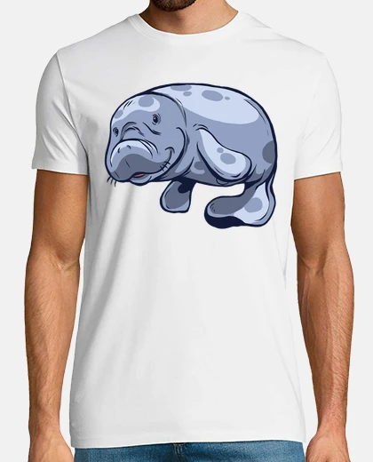 T-shirt mucca di mare sirena dolce animale mana