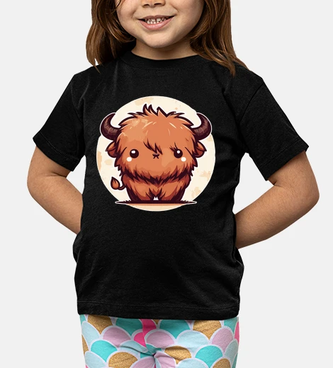 Abbigliamento mucca pelosa delle highlands scozzesi kawaii