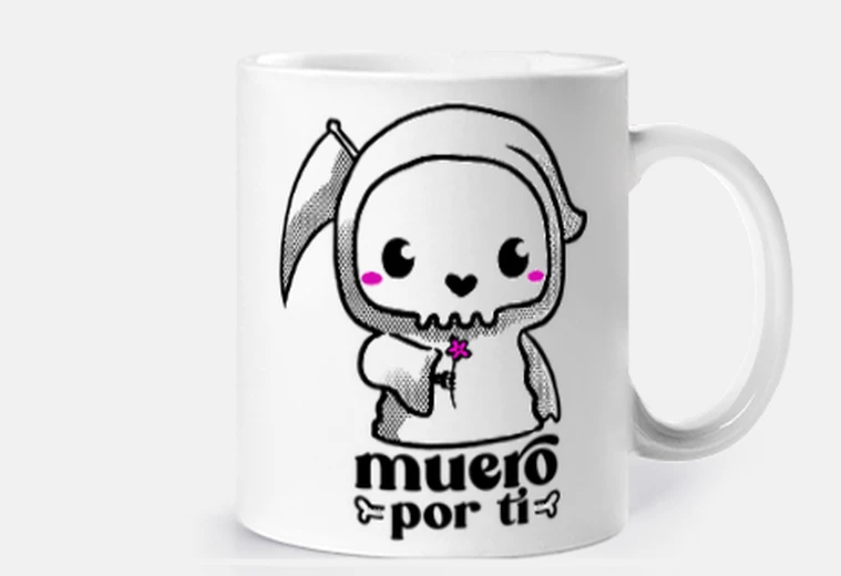 Taza muero por ti