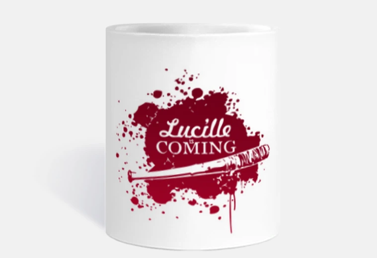 Tazza mug - sta arrivando lucille rosse