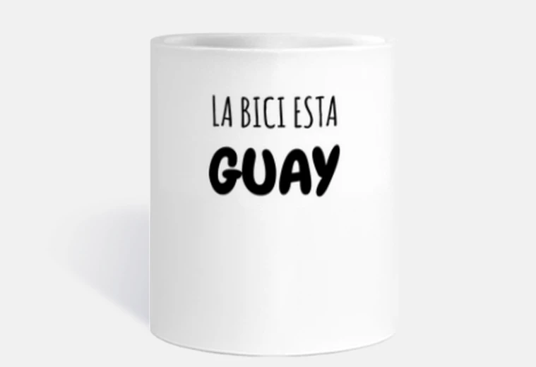 Mug mug en céramique ,la bici esta guay , le vélo c est cool