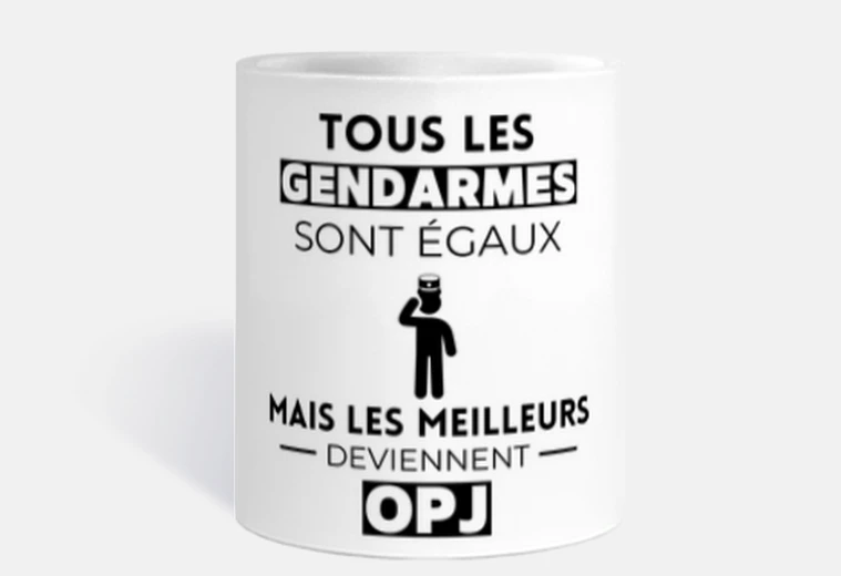 Mug Mug Les meilleurs gendarmes sont OPJ