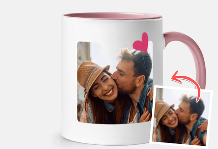 mug love photo personnalisable
