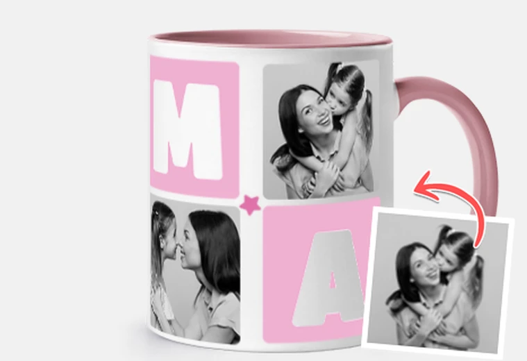 Mug mug maman avec photos personnalisables