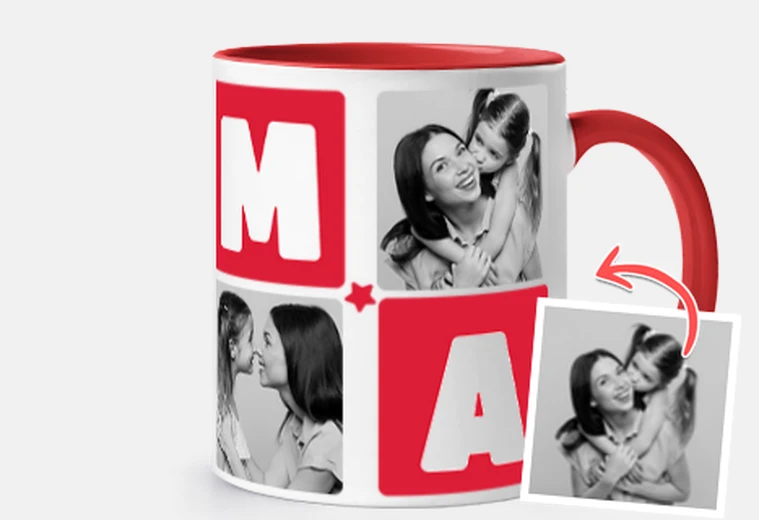 mug maman avec photos personnalisables