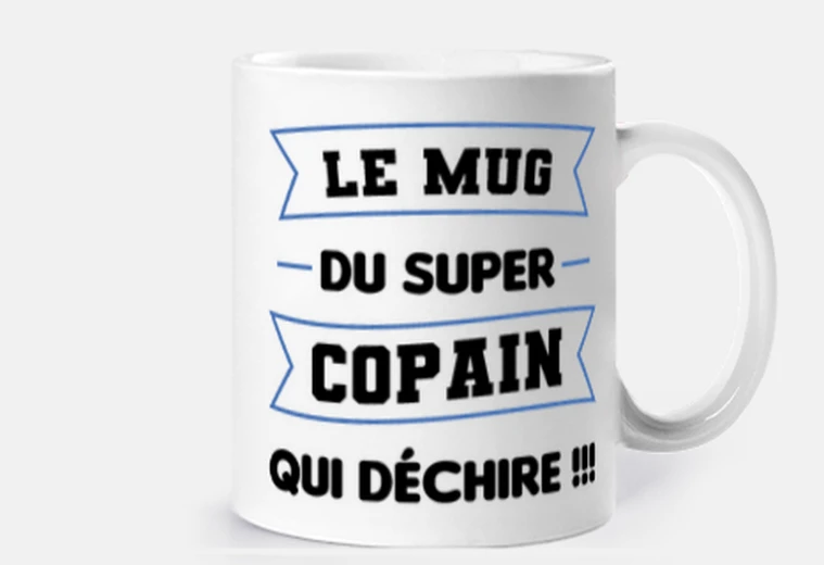 mug super copain cadeau saint valentin pour homme
