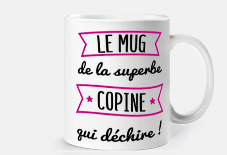 mug superbe copine idee cadeau saint valentin femme