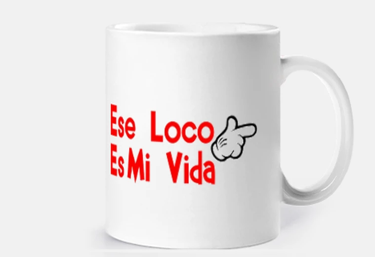 Cup mug that crazy is my life