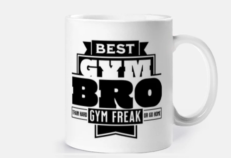 Cup Mug The Best Gymbro, Gym Pro, Funny Gift, Fitness, Powerlifting, Bodybuilding, Training