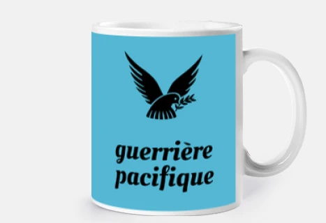 Mug Guerrière Pacifique - Bleu